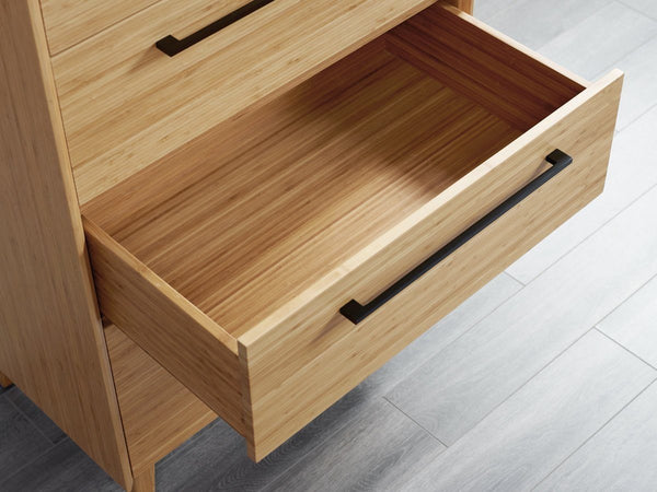 Greenington Sienna Five Drawer Chest Caramelized 