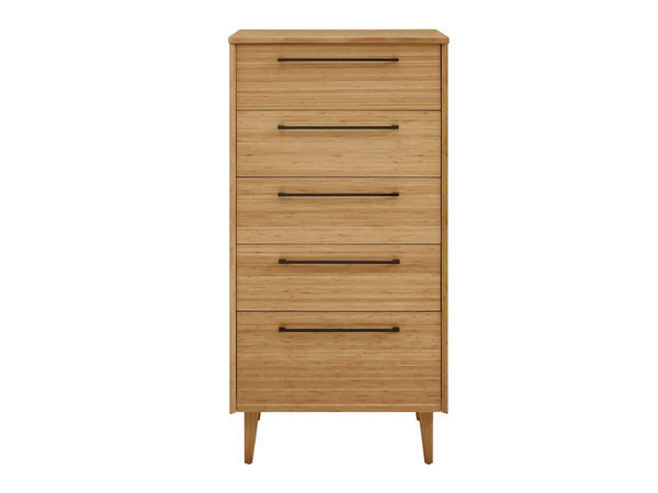 Greenington Sienna Five Drawer Chest Caramelized 