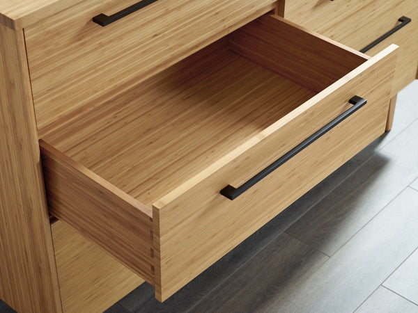 Greenington Sienna Six Drawer Dresser Caramelized 