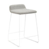 M.A.D. Lolli II Counter Stool Pewter Grey / White 