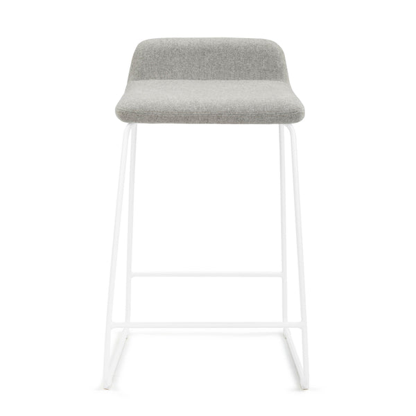 M.A.D. Lolli II Counter Stool Light Grey / Black 