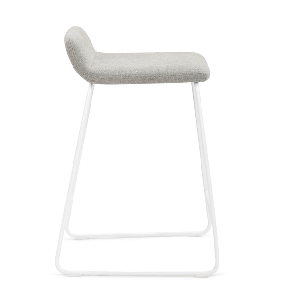 M.A.D. Lolli II Counter Stool Light Grey / Black 