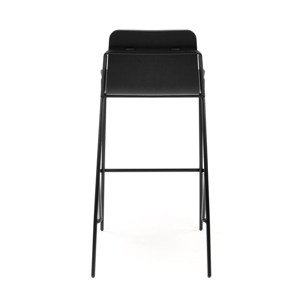 M.A.D. Sling Bar Stool Walnut / Black 
