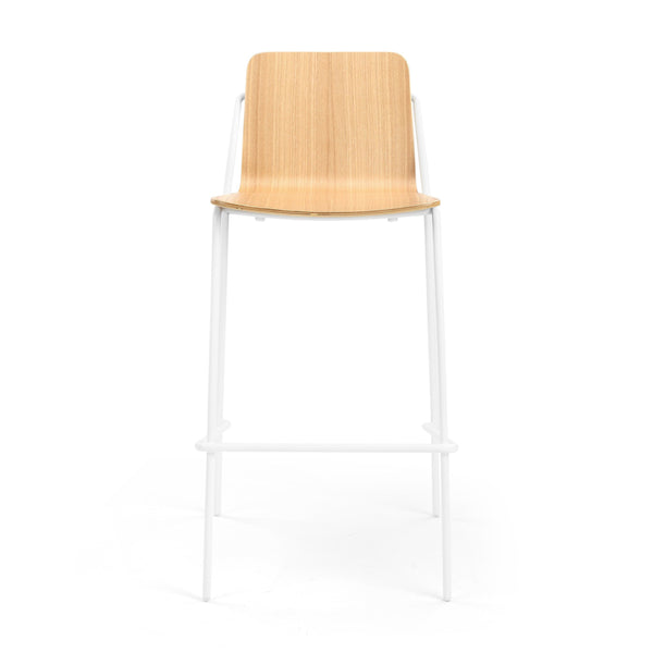 M.A.D. Sling Bar Stool Walnut / Black 