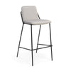 M.A.D. Sling Bar Stool Black Base / Smoke Grey Seat 