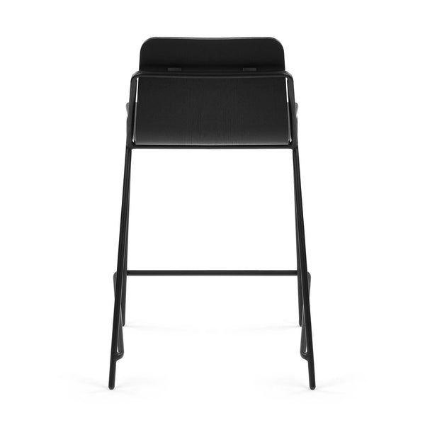 M.A.D. Sling Counter Stool Walnut / Black 