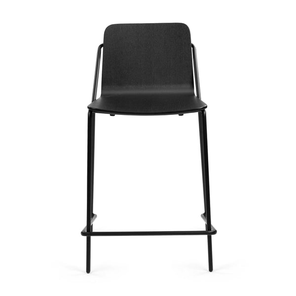 M.A.D. Sling Counter Stool Walnut / Black 