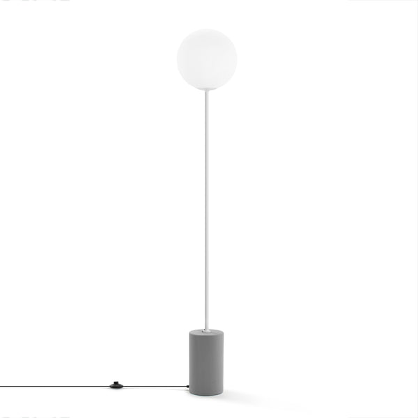 M.A.D. Pier Globe Floor Lamp White 