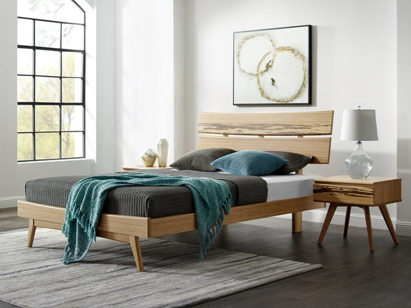 Greenington Azara Platform Bed Caramelized Queen 