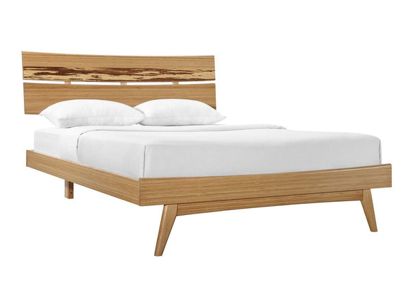 Greenington Azara Platform Bed Caramelized Queen 