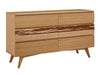 Greenington Azara Six Drawer Dresser Caramelized 