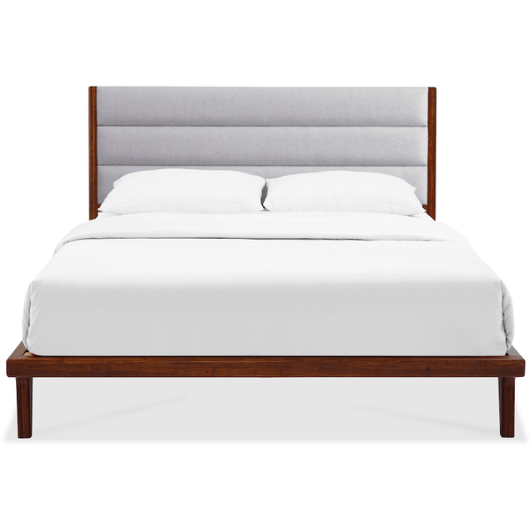 Greenington Mercury Upholstered Platform Bed Exotic Queen 