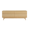 Greenington Monterey 4 Drawer Double Dresser