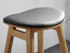 Greenington Skol 26" Counter Stool w/ Leather Seat - Set of 2 