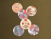 Siren Song Poppy Dinner Plates - Set of 4