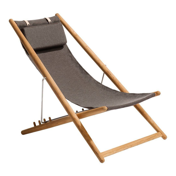 Skargaarden H55 Lounge Chair Beige Papyrus Fabric 