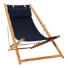 Skargaarden H55 Lounge Chair Navy Blue Fabric 