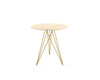 Tronk Hudson Side Table Mustard Maple w/ Inlay 