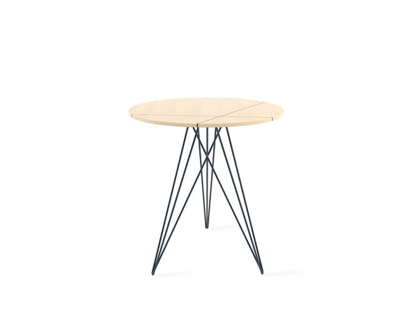 Tronk Hudson Side Table Green Walnut 