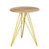 Tronk Hudson Side Table Yellow Maple w/ Inlay 