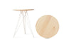 Tronk Hudson Side Table White Maple 