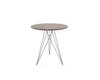 Tronk Hudson Side Table Gray Walnut w/ Inlay 