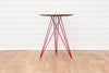 Tronk Hudson Side Table Red Walnut 