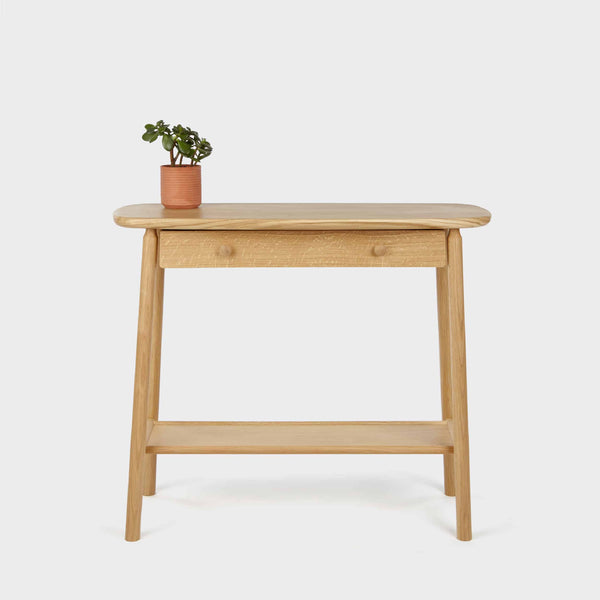Another Country Hardy Console Oak with Drawer 