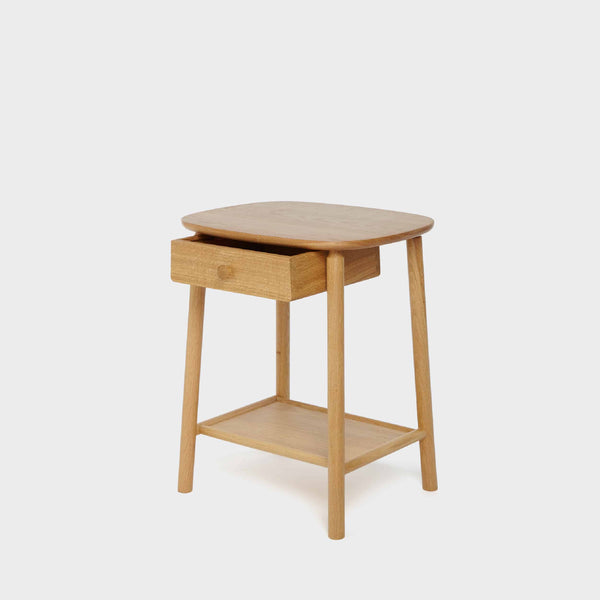 Another Country Hardy Side Table Oak Without Drawer 