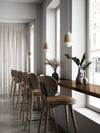 Mater High Stool Backrest - Counter Height
