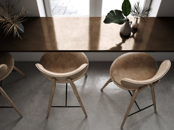 Mater High Stool Backrest - Counter Height