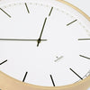Huygens Wood Wall Clock - Index