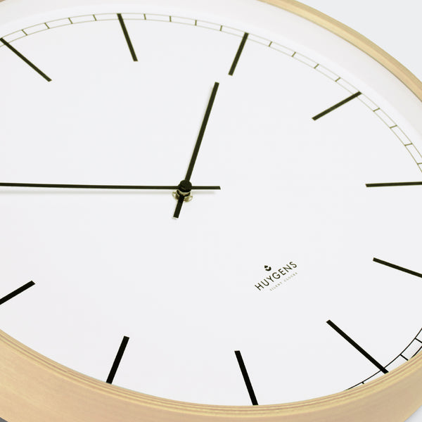 Huygens Wood Wall Clock - Index