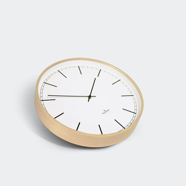 Huygens Wood Wall Clock - Index
