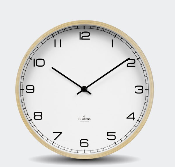 Huygens Wood Wall Clock