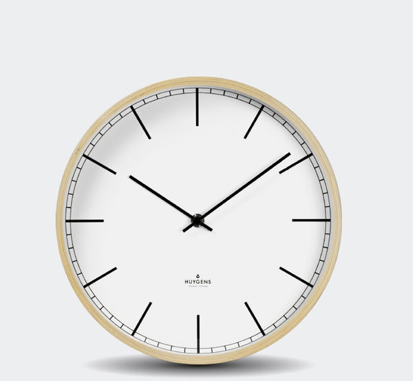 Huygens Wood Wall Clock - Index