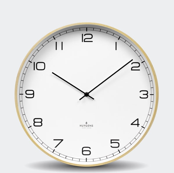 Huygens Wood Wall Clock