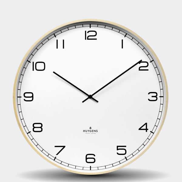 Huygens Wood Wall Clock