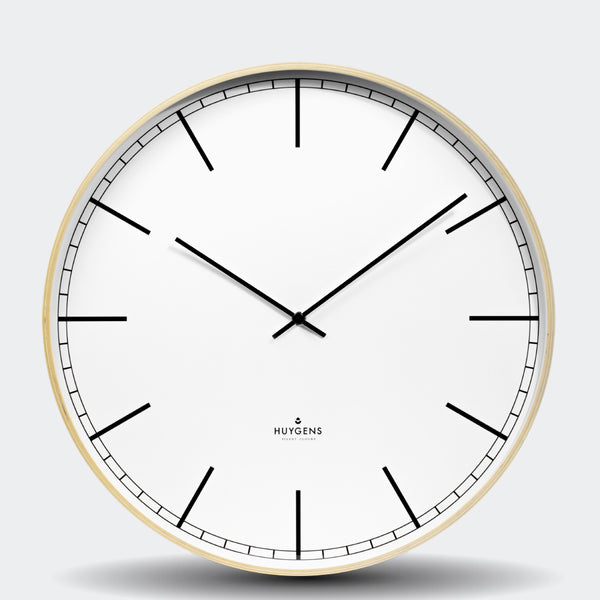 Huygens Wood Wall Clock - Index
