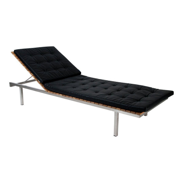 Skargaarden Häringe Sun Lounger Brushed Stainless Steel Nature Grey No Cover