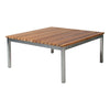 Skargaarden Häringe Lounge Table - Small Brushed Stainless Steel 