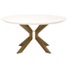Essentials For Living Industry 60 inch Round Dining Table