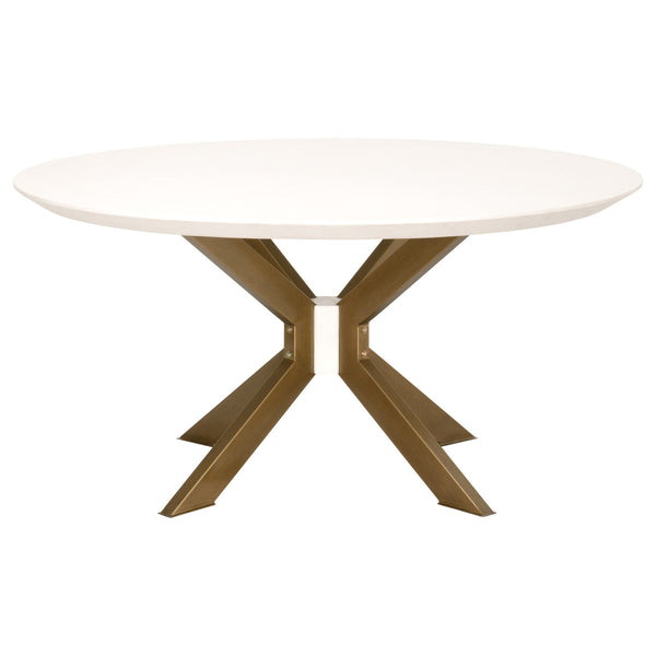 Essentials For Living Industry 60 inch Round Dining Table