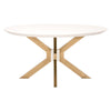 Essentials For Living Industry 60” Round Dining Table