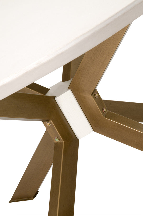 Essentials For Living Industry 60 inch Round Dining Table