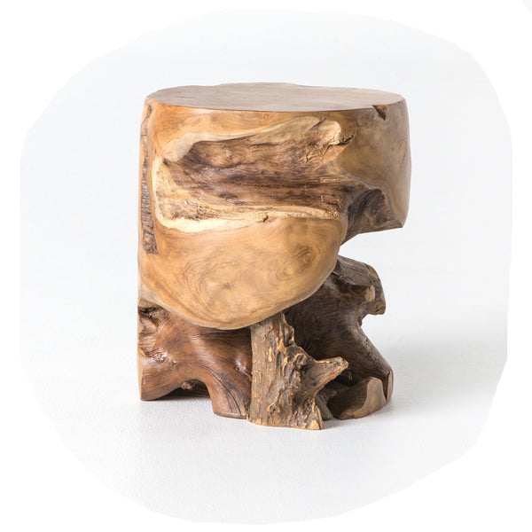 Four Hands Teak Stool