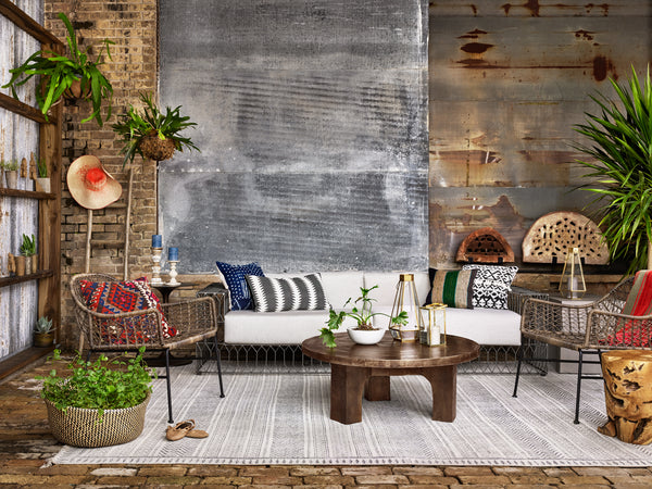 Four Hands Bandera Outdoor Woven Club Chair