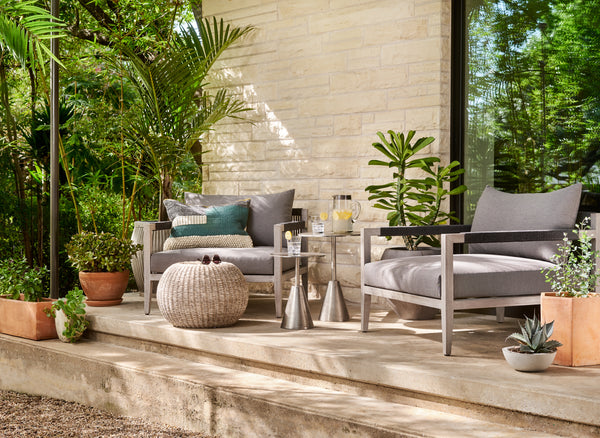 Four Hands Phoenix Outdoor Accent Stool