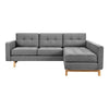 GUS Jane 2 Loft Bi-Sectional Sofa 