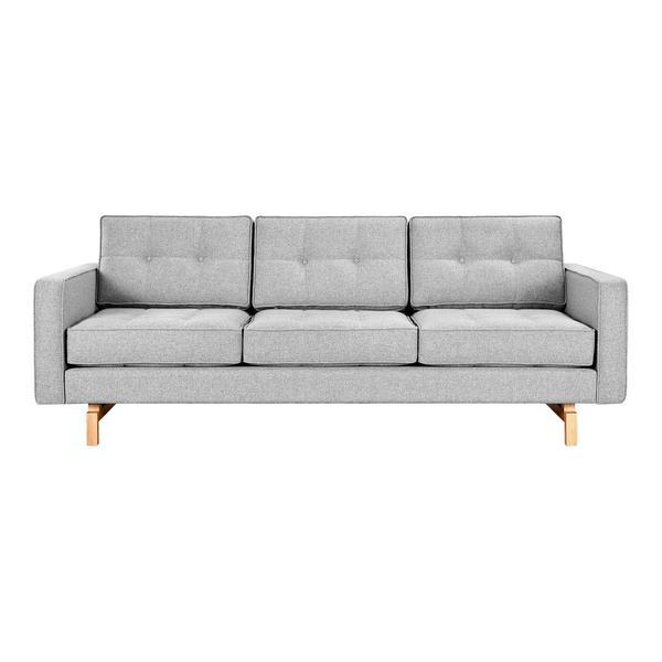 GUS Jane 2 Sofa Bayview Silver Walnut 